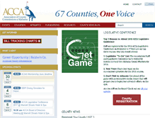 Tablet Screenshot of alabamacounties.org